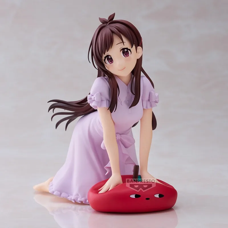 In Stock Bandai BANPRESTO Relax Time Idolmaster Cinderella Girls Tsujino Akari Anime Action Figure Toy Gift Model Collection