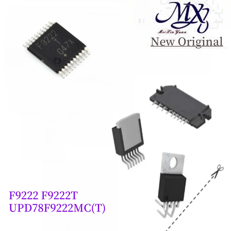 MXY 10Pcs F9222 F9222T UPD78F9222MC(T) IC Chip SSOP-20