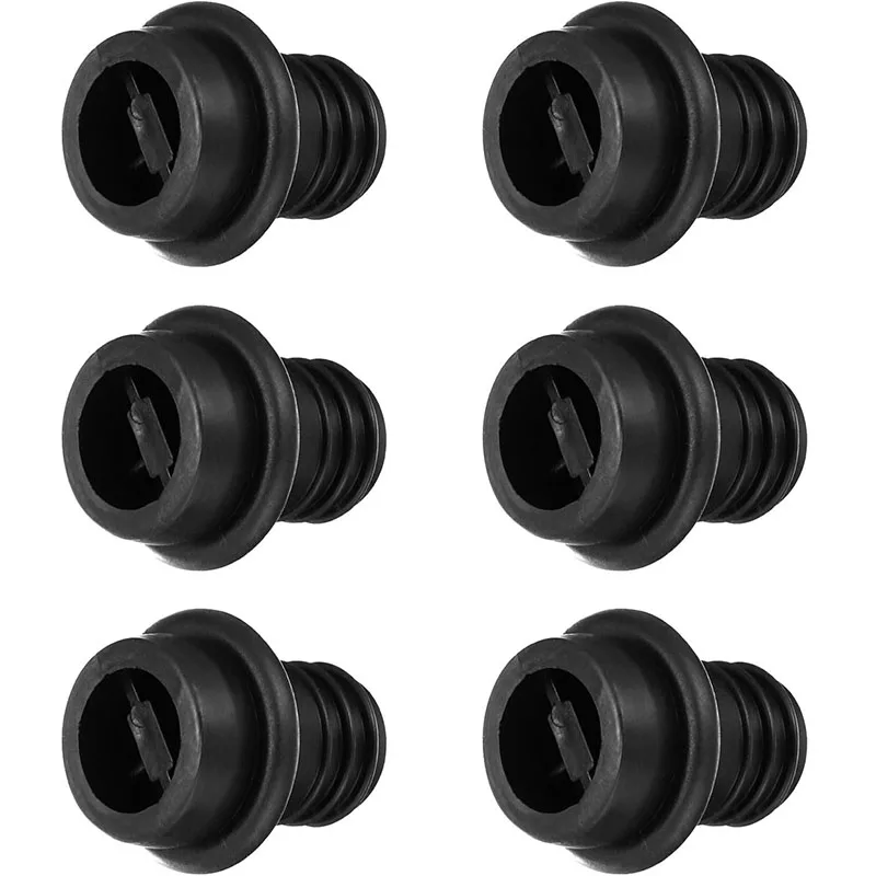 Weinspar-Vakuumstopper, Vakuumpumpen-Konservierer, Weinsparer, wiederverwendbarer Flaschenversiegeler hält Wein frisch, 24er-Set, Schwarz
