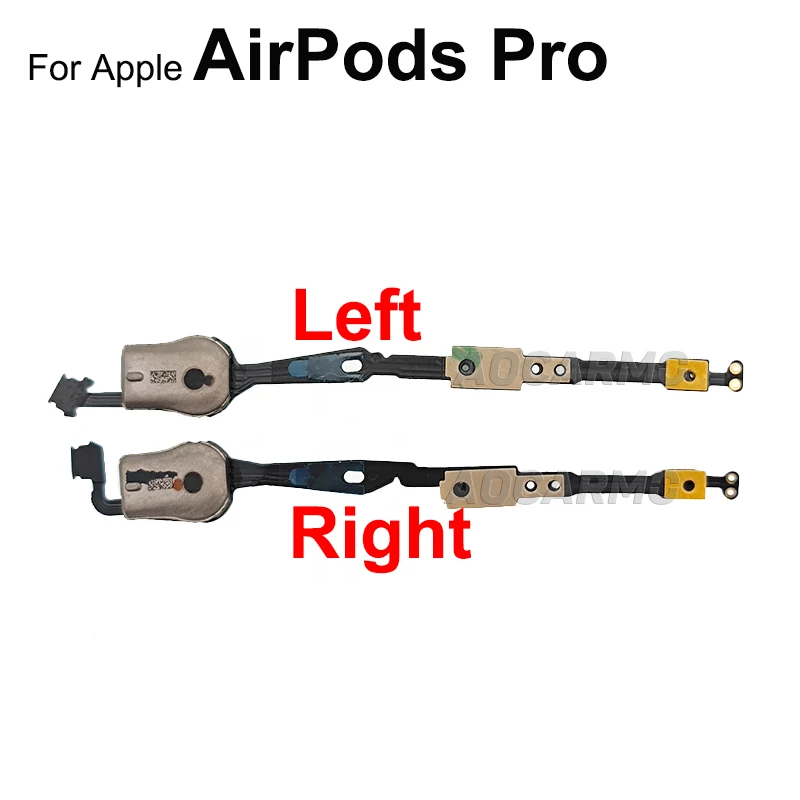 Aocarmo Left + Right Chip Slug Flex with Speaker And Noise Reduction Microphone For Apple AirPods Pro Replacement Parts