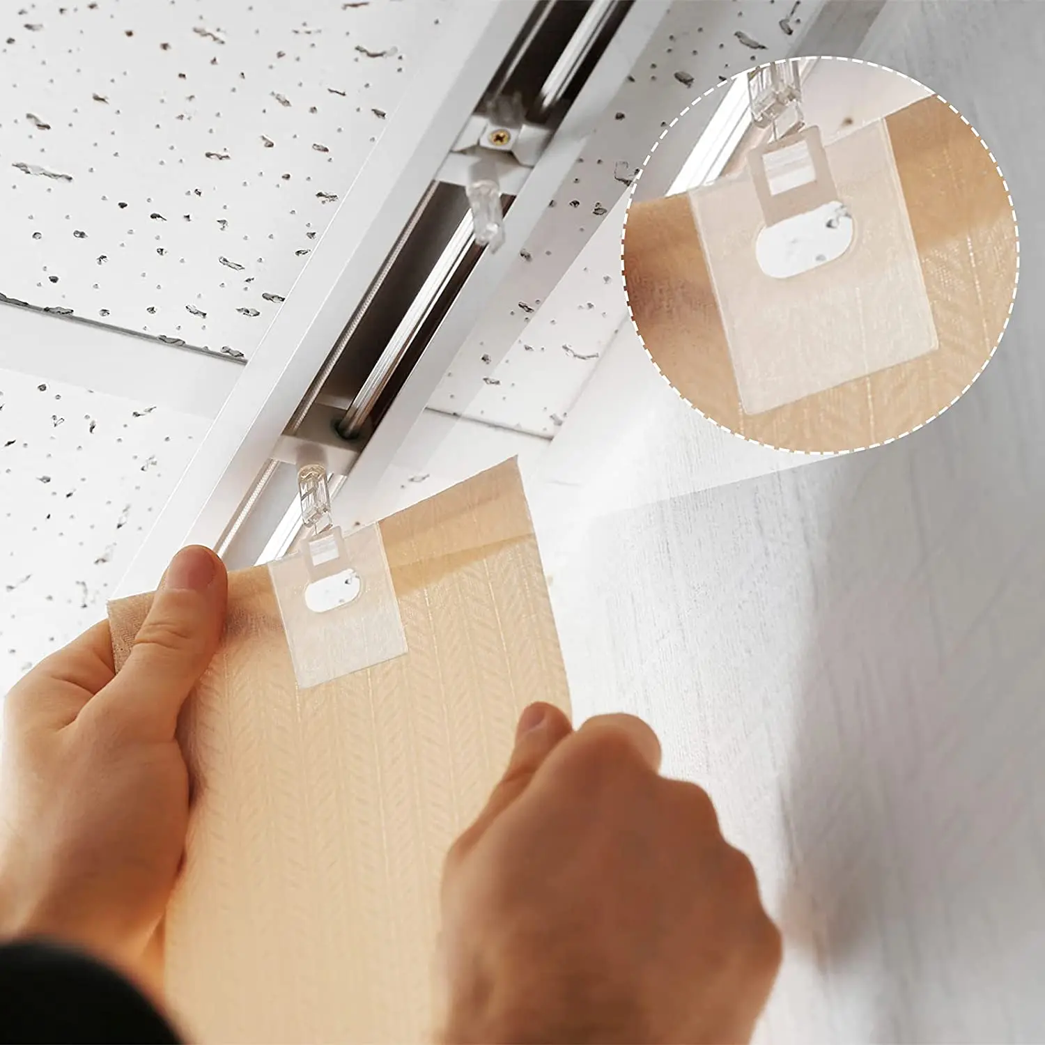 16 комплектов/32 шт. прозрачные вкладки для ремонта вертикальных жалюзи, лопасти для ремонта вертикальных жалюзи, сменные планки для вертикальных жалюзи SQ