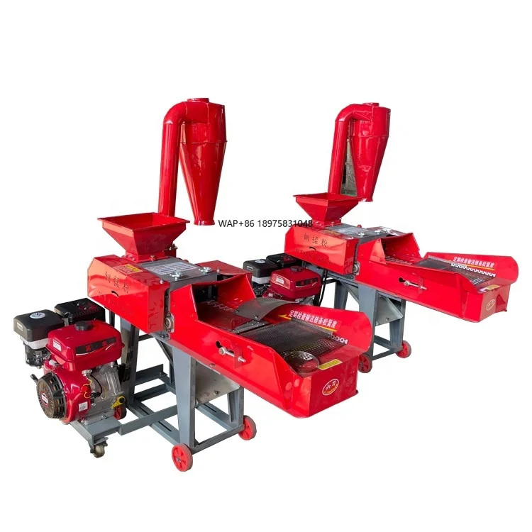 Farm Cattle Sheep Grass Crushing and Breeding Equipment Electric Hay Machine Silage Chopper