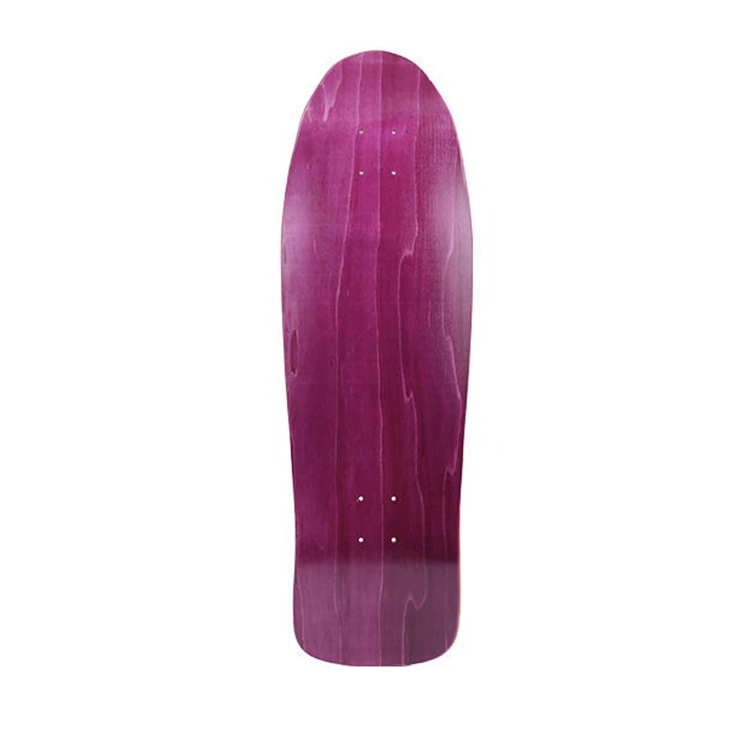 32inch skateboard deck Dye Purple 7 Layers professional cruiser longboard DIY surfskate deck accessories skateboard supplies