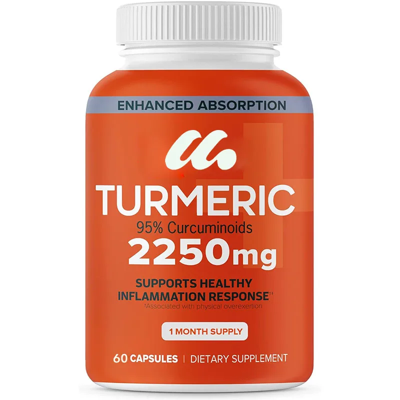 Curcumin contains black pepper, a super strong turmeric supplement that enhances absorption