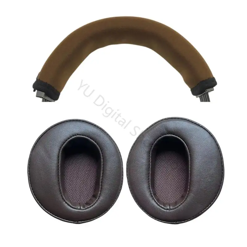 96BA 1 Paar Ohrpolster Ohrpolster Memory Foam Kissen Abdeckung Ersatz Zubehör für AH-D5200 D7000 D7200 D9200 Kopfhörer – Detail 8