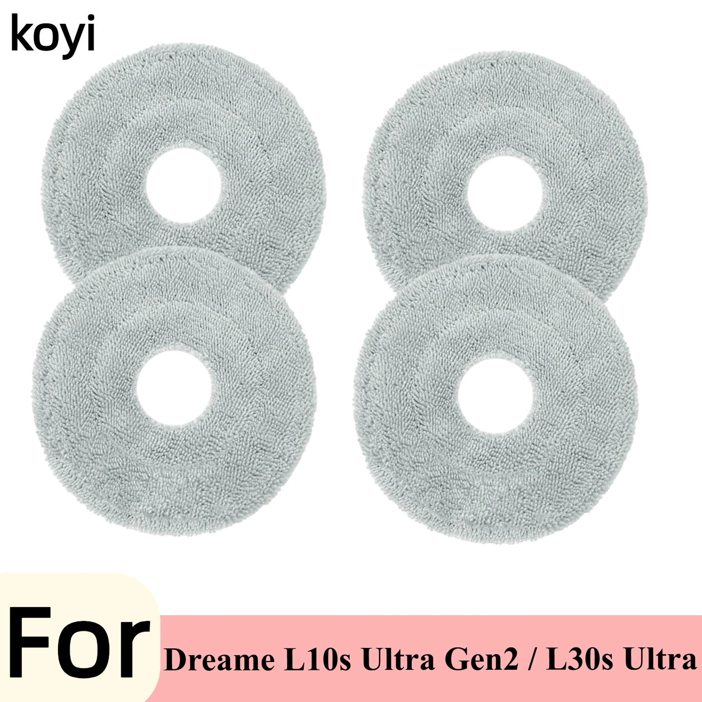 

Dreame L10s Ultra Gen2 / L10s Pro Ultra Heat Vacuum Cleaner Replacement Accessories Main Side Brush HEPA Filter Mop Dust Bag