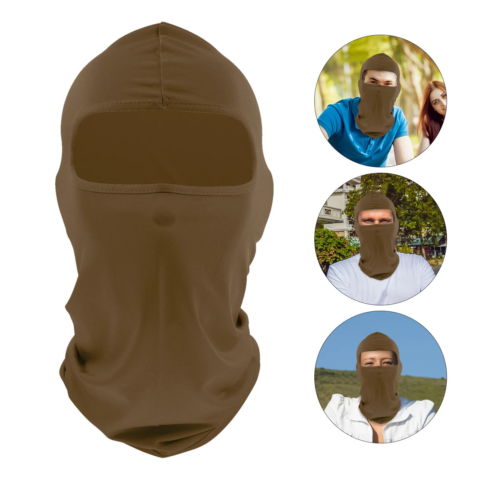 

Sun Protection Headgear Full Cover Outdoor Riding Mask The Face Cycling Balaclavas for Men Man