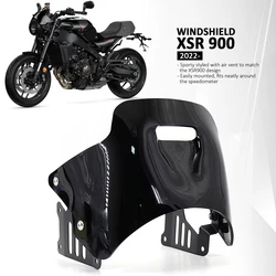New Motorcycle Windscreen Windshield Air Wind Deflector For YAMAHA XSR 900 XSR900 xsr900 2022 2023 Accessories