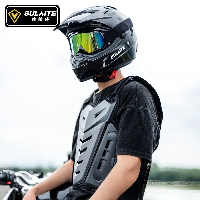 

Protective Motocross Body Armor Motorcycle Jacket Motocross Moto Vest Back Chest Protector Off-Road Dirt Bike Protective Gear