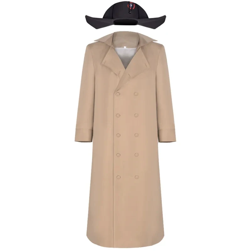 

TYV55WHH Cosplay Costume Movie Napooleing Role Play Adults Palace Retro Coat Outfit Soft Fabric For Halloween CarnivalL]]L25