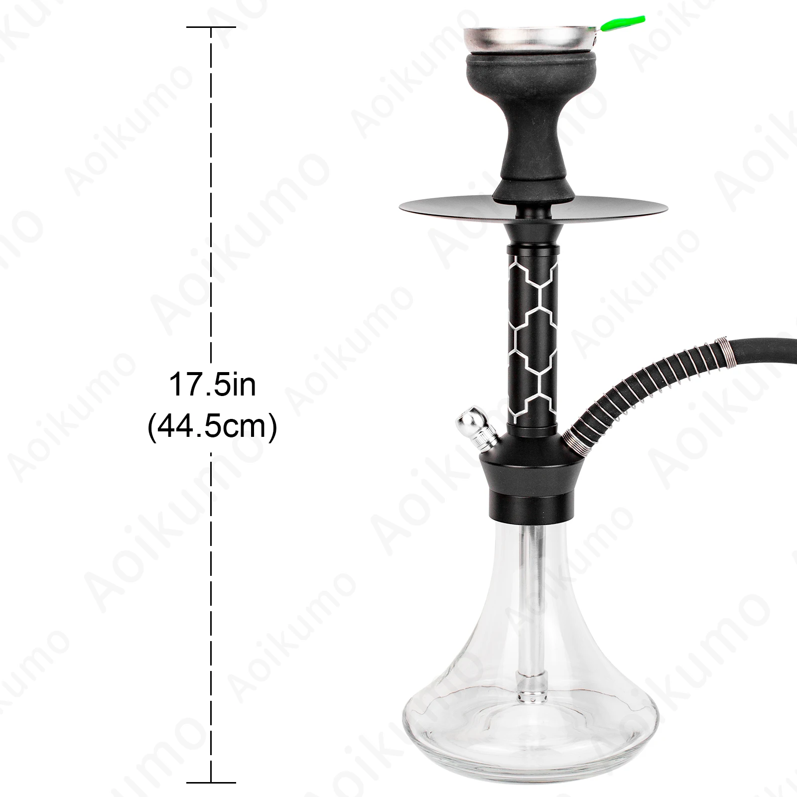 Portable Travel Glass Hookah Set with Case Travel Bag Molde Honeycomb Shisha Nargile Sheesha Narguile Chicha Cachimbas Kit