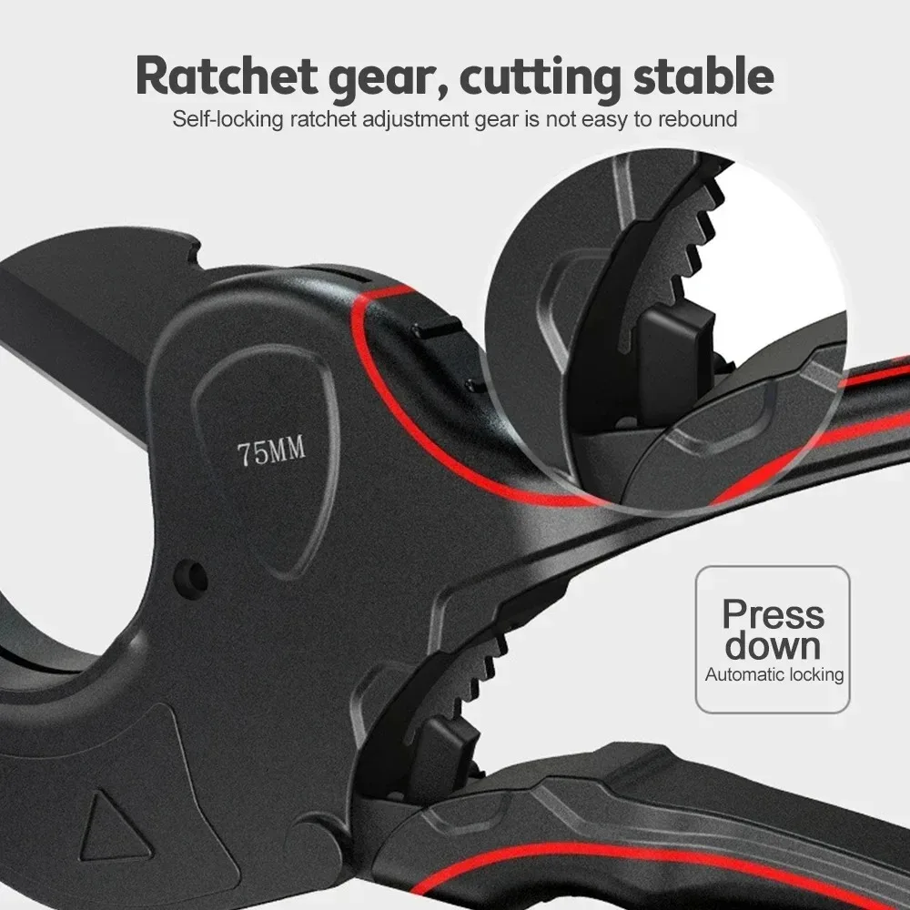 กรรไกรตัดท่อคุณภาพสูง SK5 ใบมี - Pipe Cutter Ratchet บทวิจารณ์และราคา