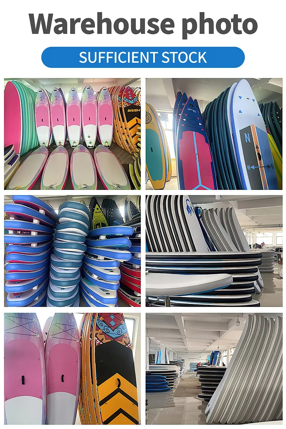 

Support Customized Factory Supply Inflatable Surfing Board Stand up Paddleboards