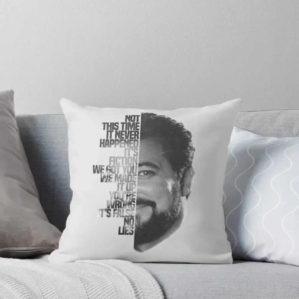 Jonathan Frakes Typography Throw Pillow bed pillows Sofa Cushions Pillowcases Cushion Covers Sofa home decor items pillow