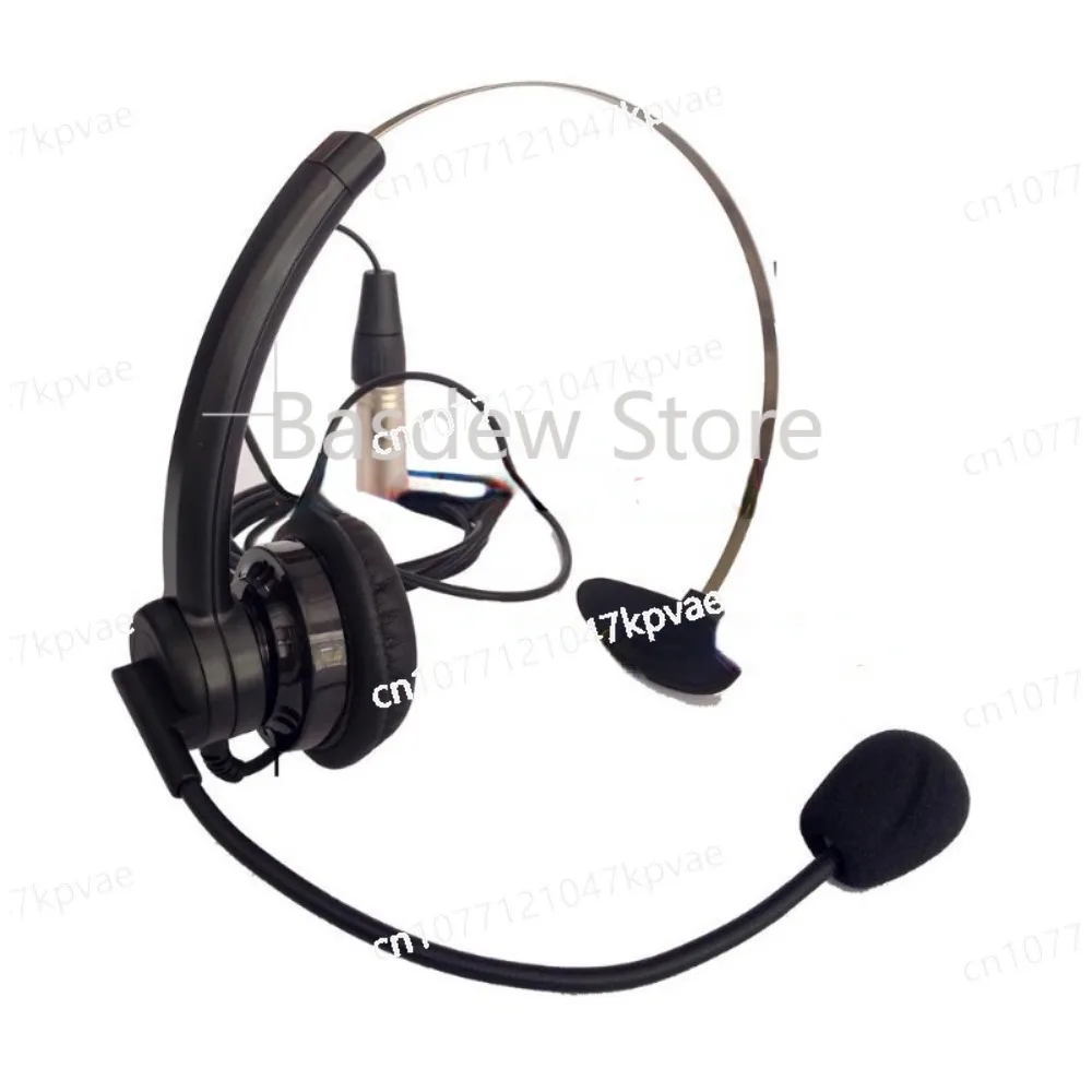 Ultra-Light Headband Microphone, Headset, Walkie-Talkie, Xlr Connector, 4-Pin, 5-Pin