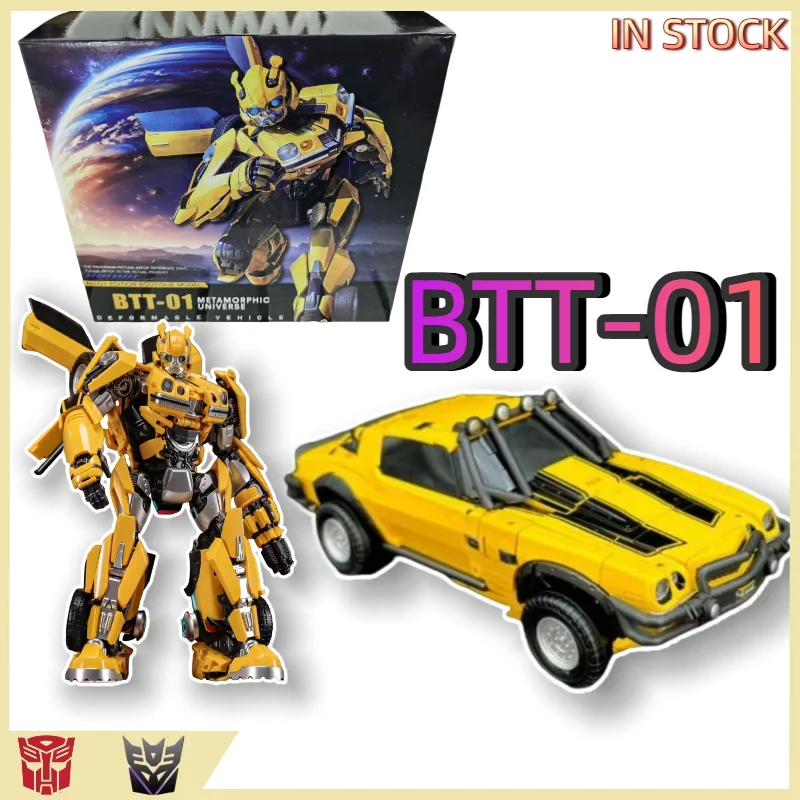 

【IN STOCK】 Transformed Toys Original Product Brave Troops Toys The Movie 7 BTT-01 BTT01 BEE Toy Gift Collection, Action Robot