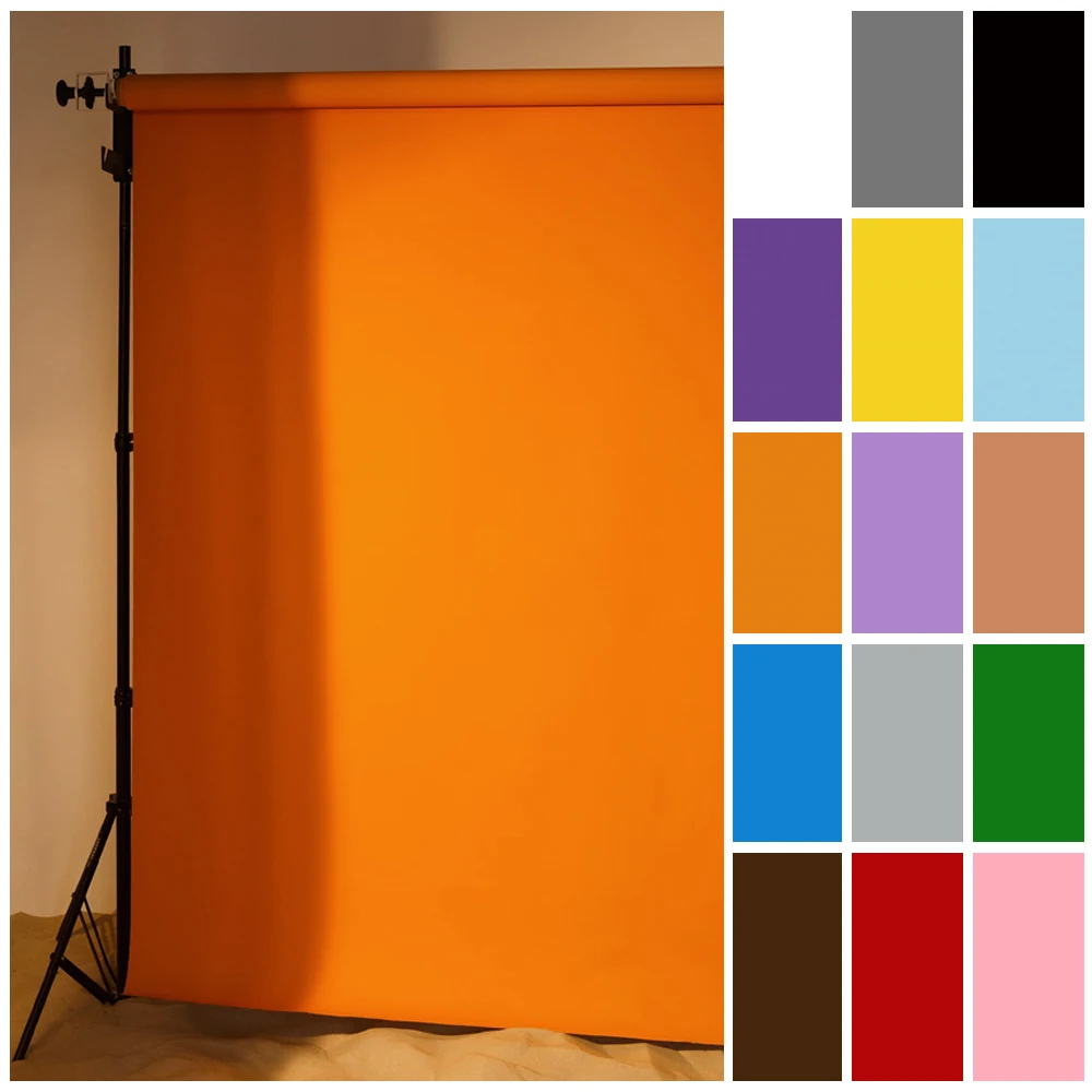 Solid Color Backdrop for Photography Adult Kids Pets Art Portrait Birthday Decoration Photocall Props Background Photo Studio