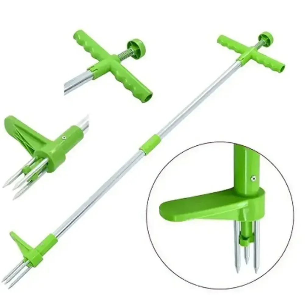 

Outdoor Yard Grass Root Puller Tools Long Handle Weed Remover Avoid Bending Down Garden Lawn Weeder Planting Elements