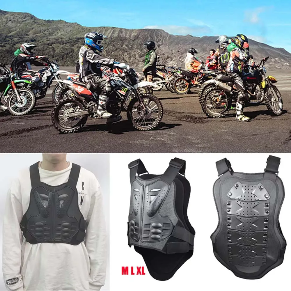 

Motorcycle Body Armor Chest Spine Protector Vest Motocross Skiing Skating Snowboarding Equipment ATV Motobike Riding Vest