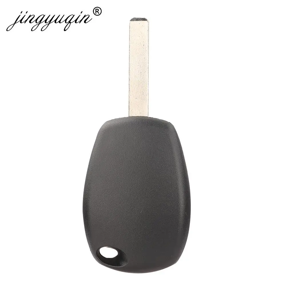 jingyuqin 10szt Transponder Car Key Shell Dla Renault Logan Kangoo Duster Clio Twingo Modus Master Primastar Dacia Nissan Opel