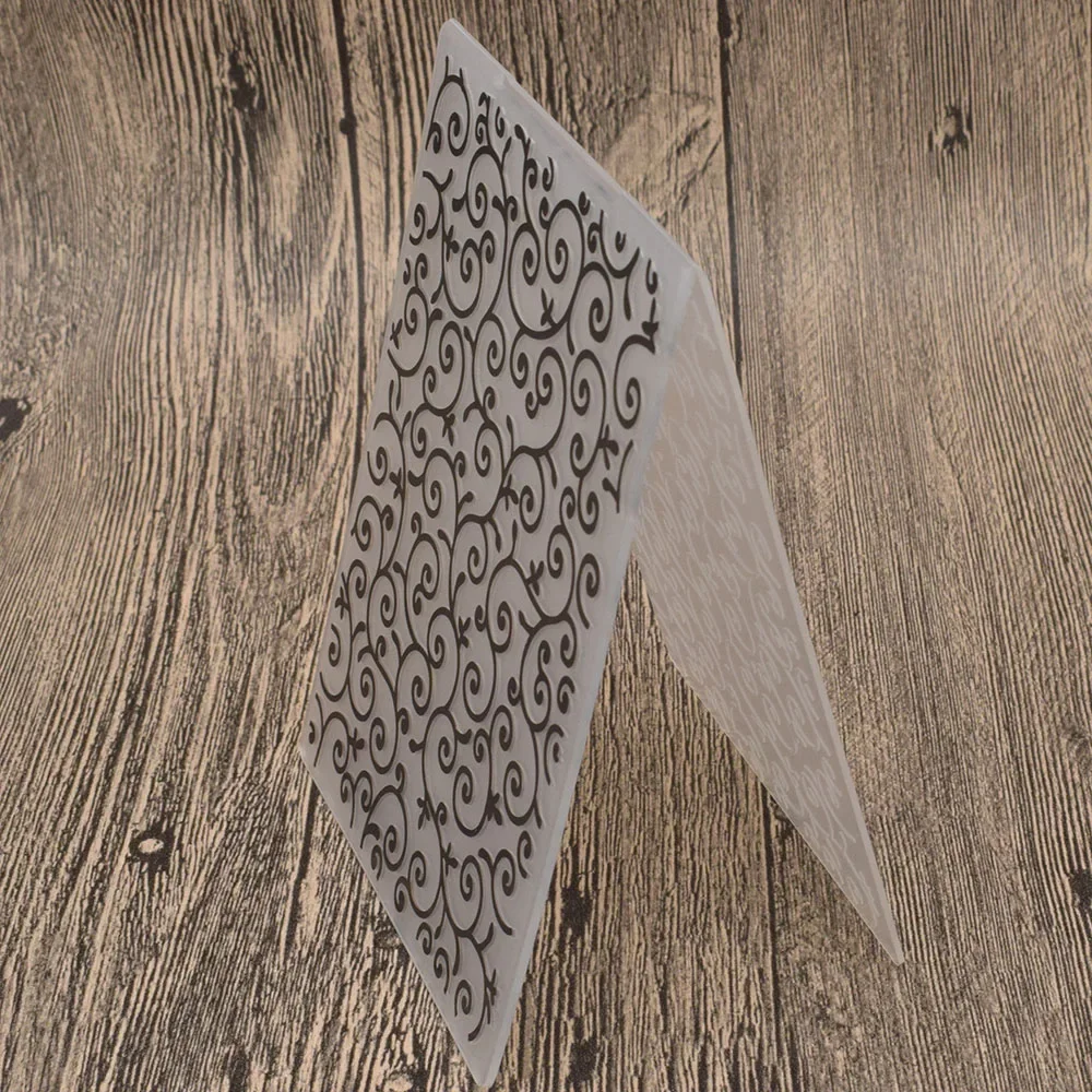 الدانتيل فاينز البلاستيك النقش مجلد قالب الاستنسل لسكرابوكينغ ورقة بطاقات المعايدة ألبوم الصور الديكور