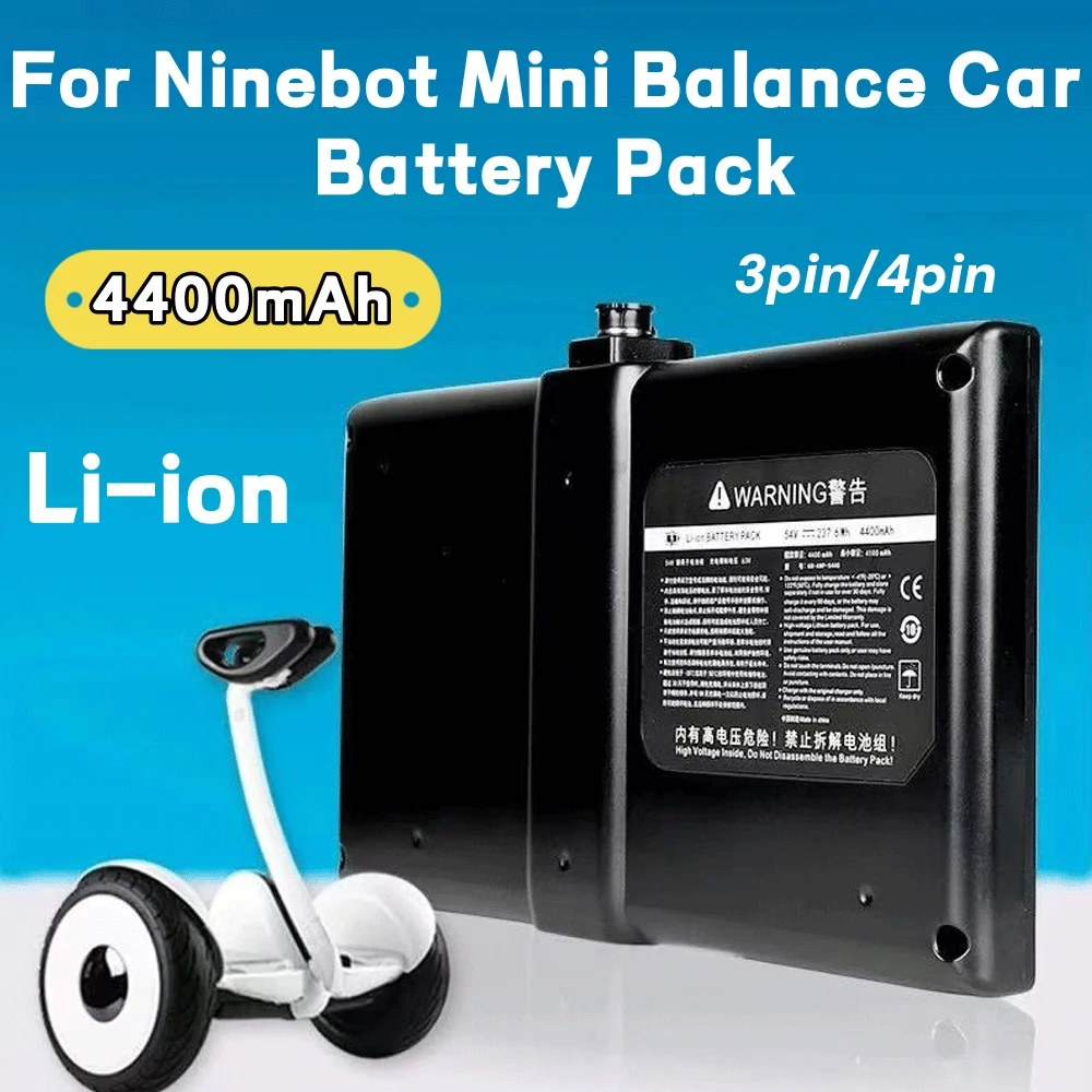 

54V Battery Pack 4400mAh For Segway ninebot mini Self balancing electric vehicles Balance Car