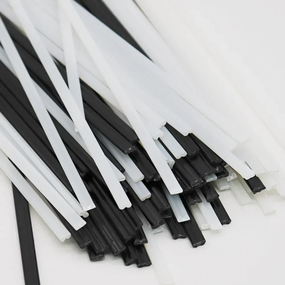 Black/White length 25cm ABS plastic welding rods for car bumper repair tools hot air welder machine gun