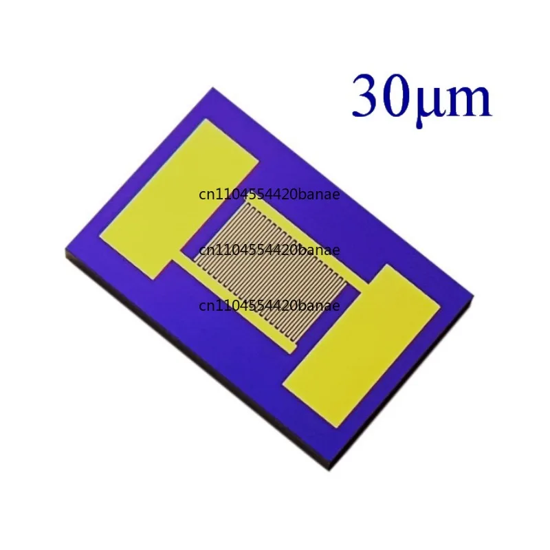 30μm Silicon Interdigital Electrode High Precision and High Stability MEMS Sensor Capacitance Array