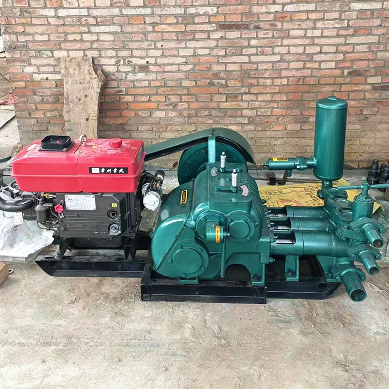 Customized BW160 BW250 Horizontal High Pressure Mud Pump Reciprocating Piston Mud Pumps