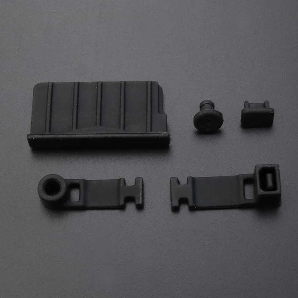 jcd For New 3DS XL/LL 3DSXL 3DSLL 2DS Cover Silicone Anti-Dust Plug Earphone jack Charging Dock Dust Proof Protector Cap