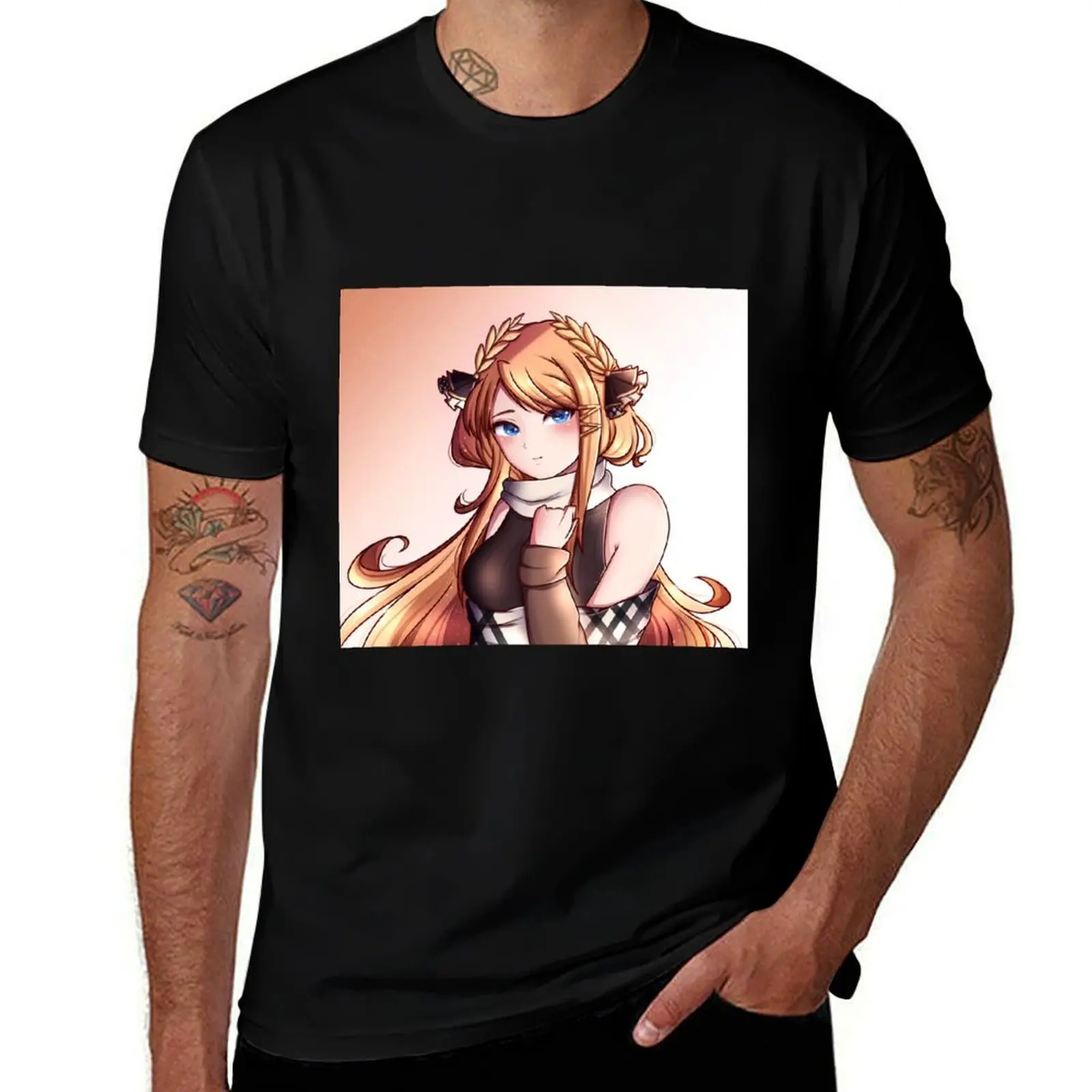 

Azur Lane Victorious T-Shirt Everyday Wear Basic Short Sleeve Top