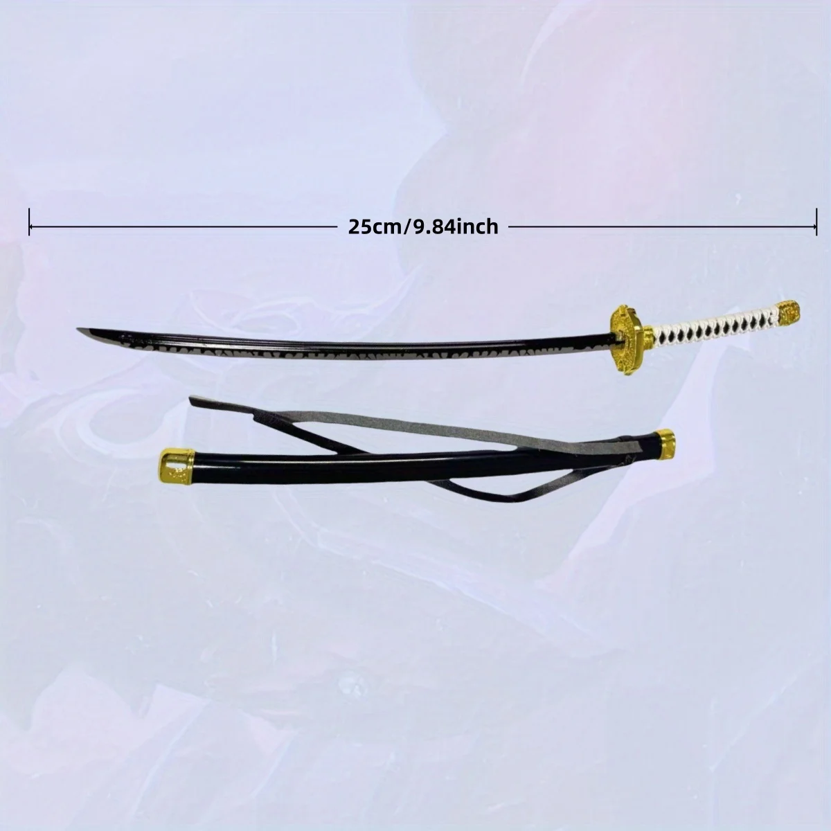 9.8 بوصة الشيطان قد يبكي فيرجيل سباردا المعادن كاتانا السيف الأصلي النينجا سكين اليابانية كاتانا صابر تأثيري اكسسوارات الدعامة لعبة #4