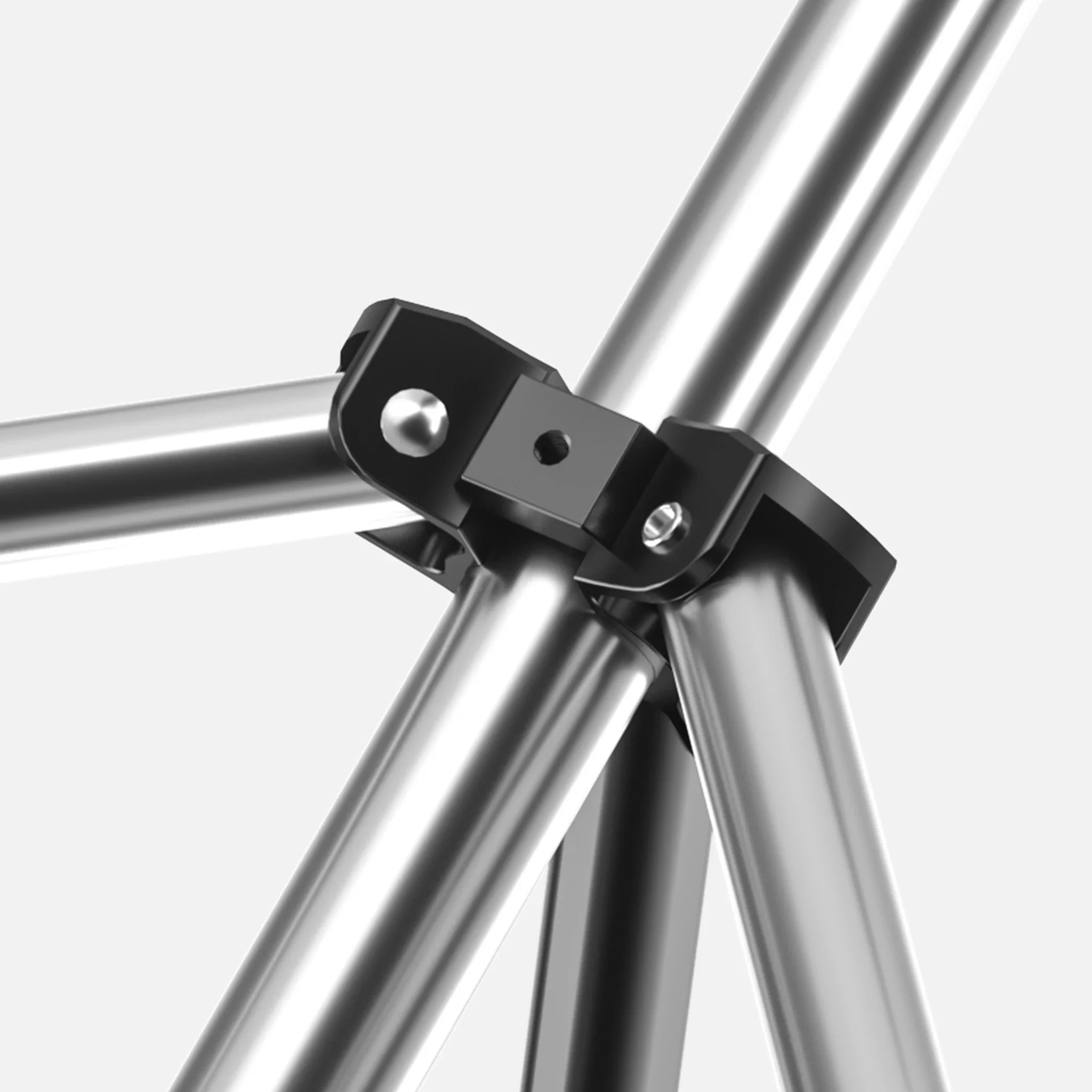 حامل إضاءة تصغير 2.2 متر من Selens حامل ثلاثي من الفولاذ المقاوم للصدأ خفيف الوزن مع وسادة هوائية ومحولات 1/4 3/8 لاستوديو الصور