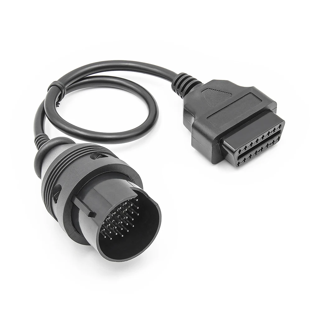 for Mercedes 38 Pin to 16 Pin Female Connector OBD OBD2 14 pin to 16pin OBDII Diagnosis Cable 14pin Extension Adapter for Benz