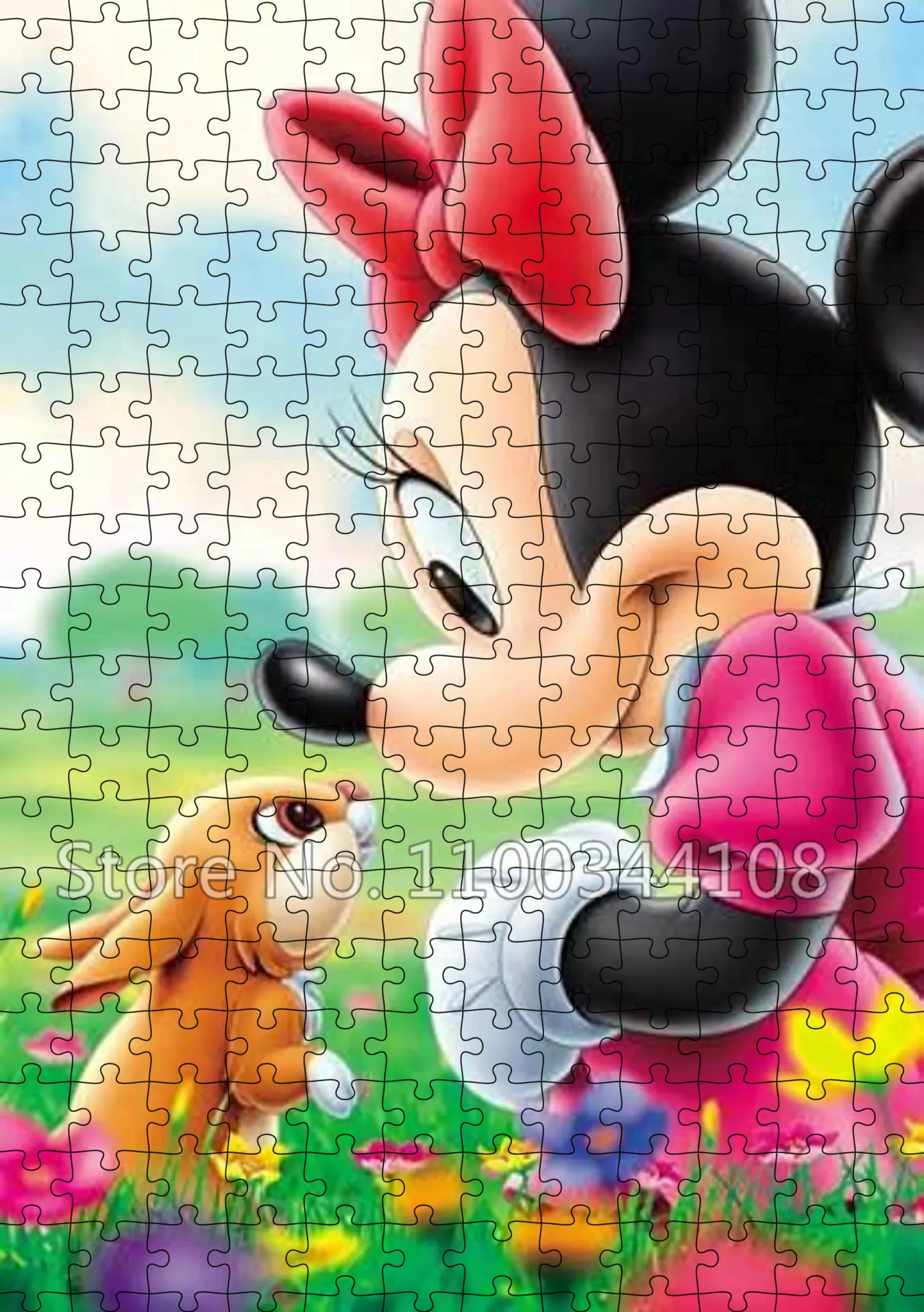 Disney Characters Puzzles 300/500/1000 Pcs Jigsaw Puzzle The Lion King Cartoon Creative Adult Decompression Diy Educational Toys