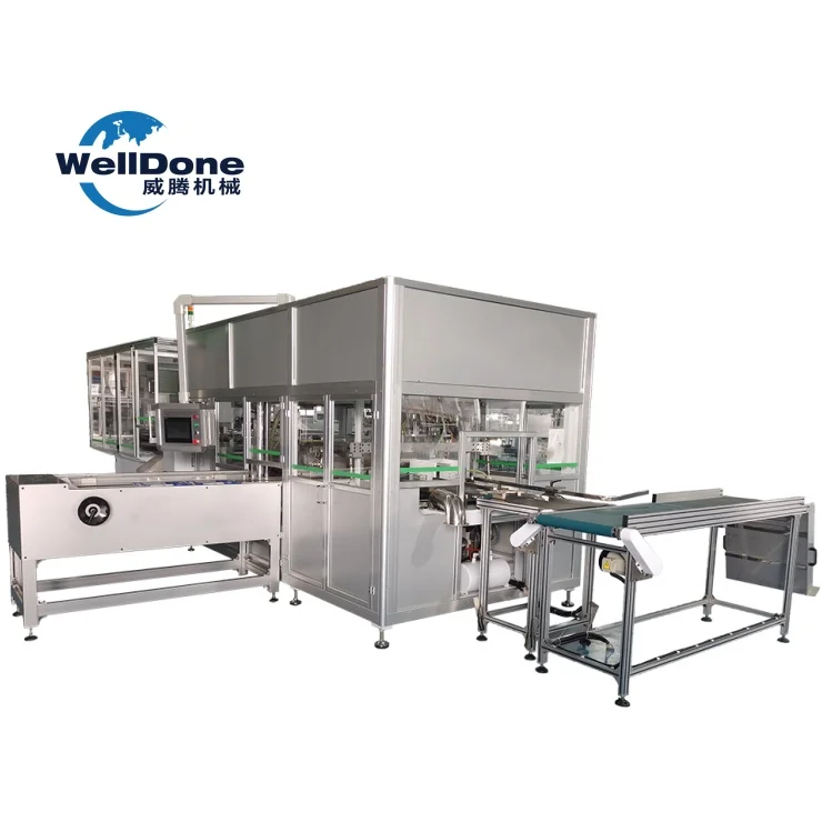 WELLDONE Automatic Diaper Packing Machinery diaper Product Making Machine for Convenient Adult Diaper Packing machine