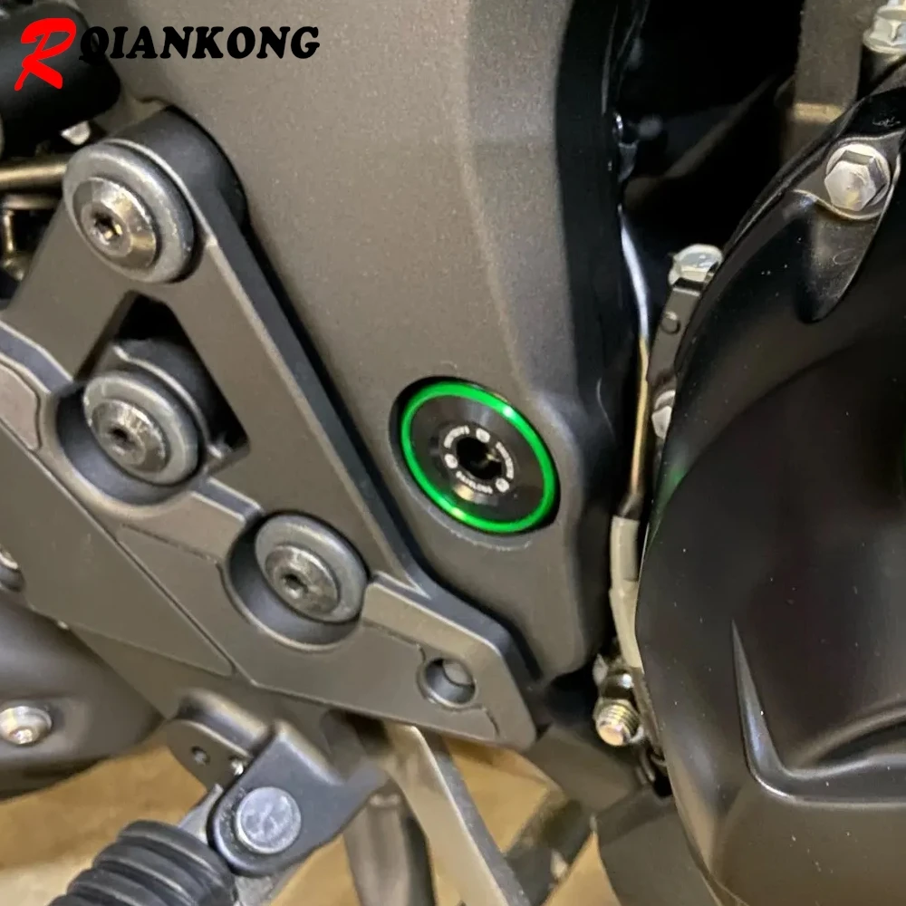 

Motorcycle Frame Hole Cap Plug Decorative Cover Frame Cover Set For KAWASAKI NINJA1000 Ninja 1000SX Z1000 Z1000SX ZX10R ZX10RR
