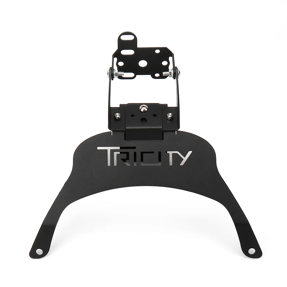 Suporte de Metal Preto para Motocicleta, Suporte para GPS para Smartphone, Acessórios de Alta Qualidade, Novo, Yamaha Tricity TRICITY