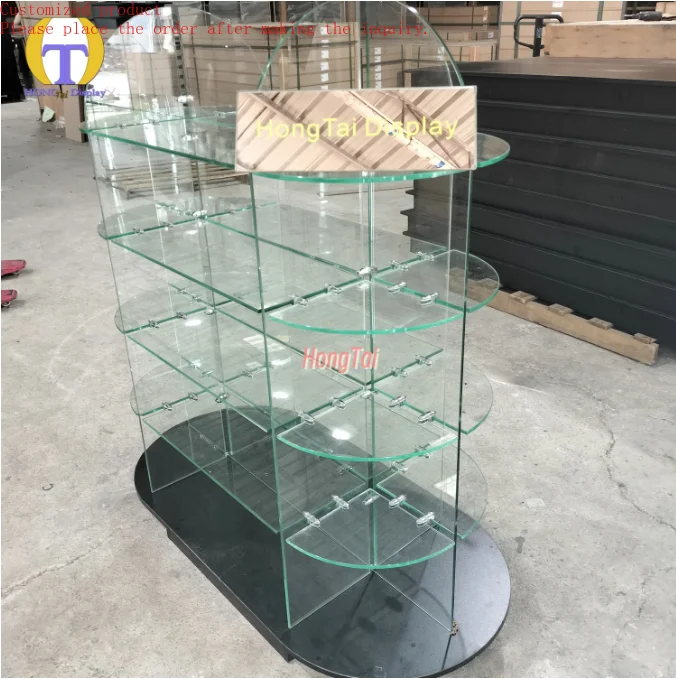 

Custom.Lower Tariffs Smoke Shop Retail Store Display Cabinet Frameless Glass Case Accessories Display Showcase