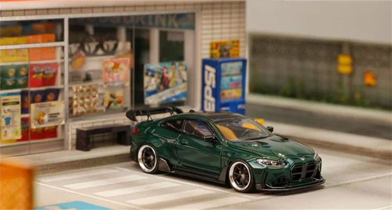 

SW 1:64 G82 M4 Green Cangling Die-Cast Car Model Collection Miniature
