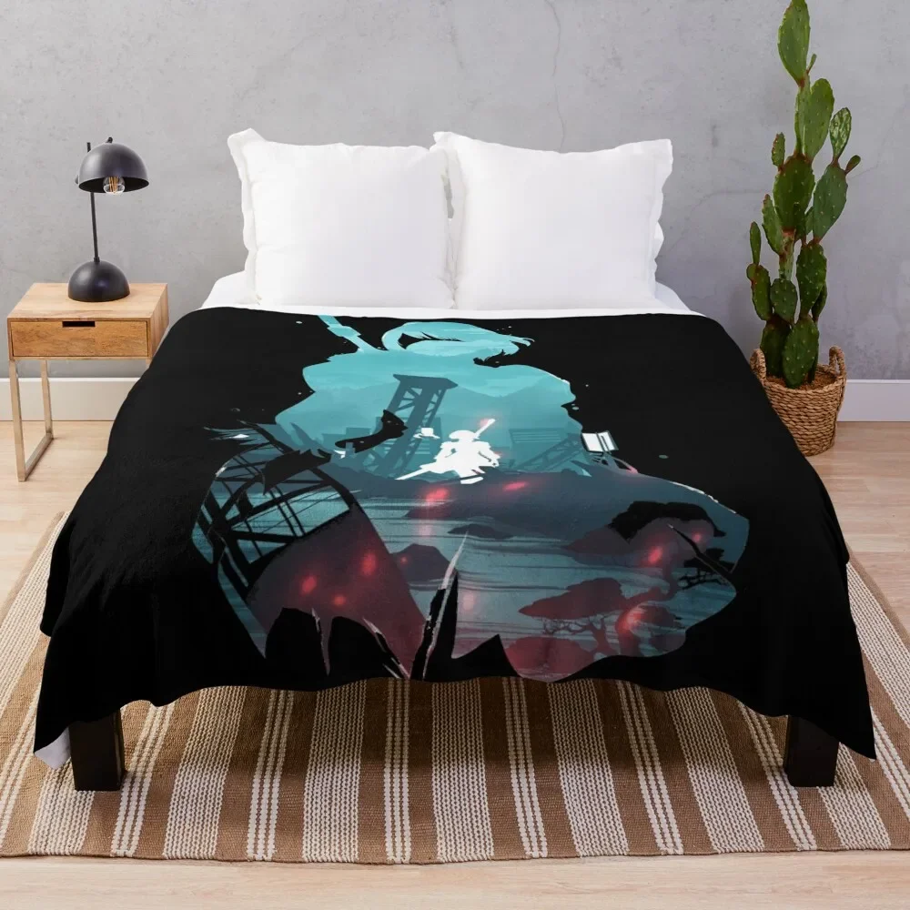 

Nier Automata 2B waifu Throw Blanket For Baby Vintage Sofas Sofa Throw Blankets