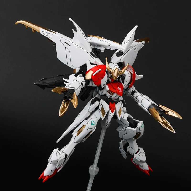 New Gk 1/144 Hg White Amazing Barbatos Sirius Garage Kit Anime Peripheral Action Figure Assembled Toy Ornament Boy Surprise Gift