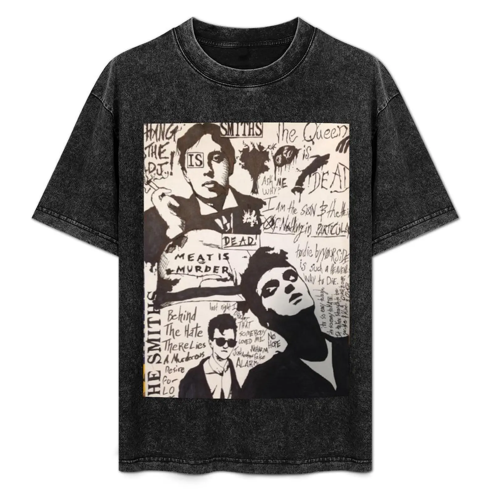 

The Smiths T-Shirt Basic Casual Short Sleeve Cotton Shirt