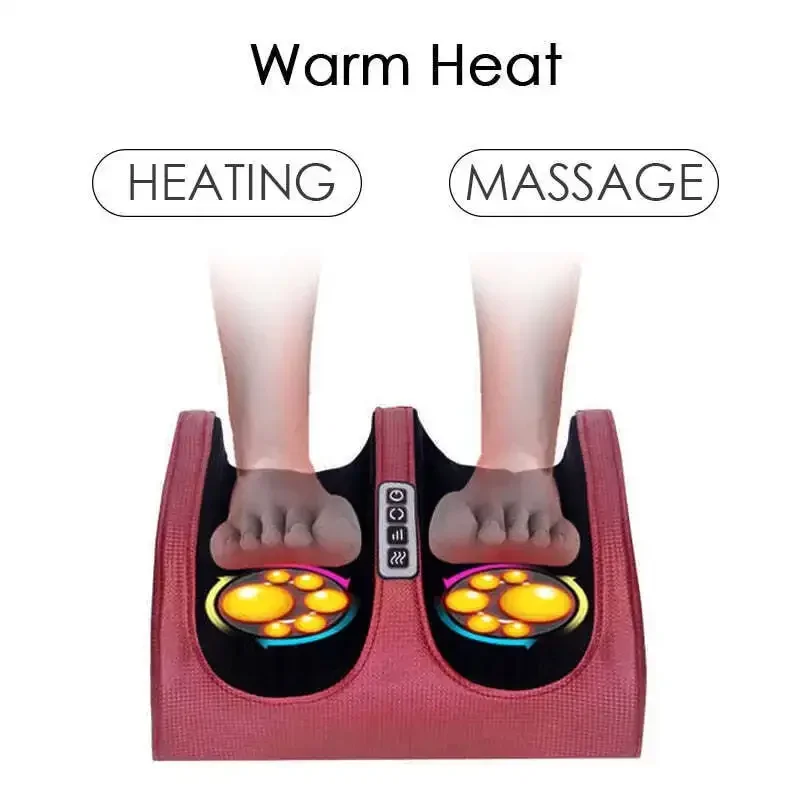 

Foot Care Massager Machine Plantar 3 Levels Heating Therapy Adjustable