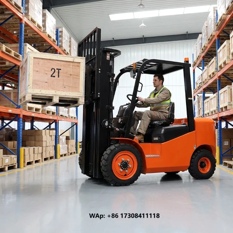 Hot New Products 3T Lithium Stacker Hand Manual Electric Forklift for Supermarket Pallet Move and Stacking