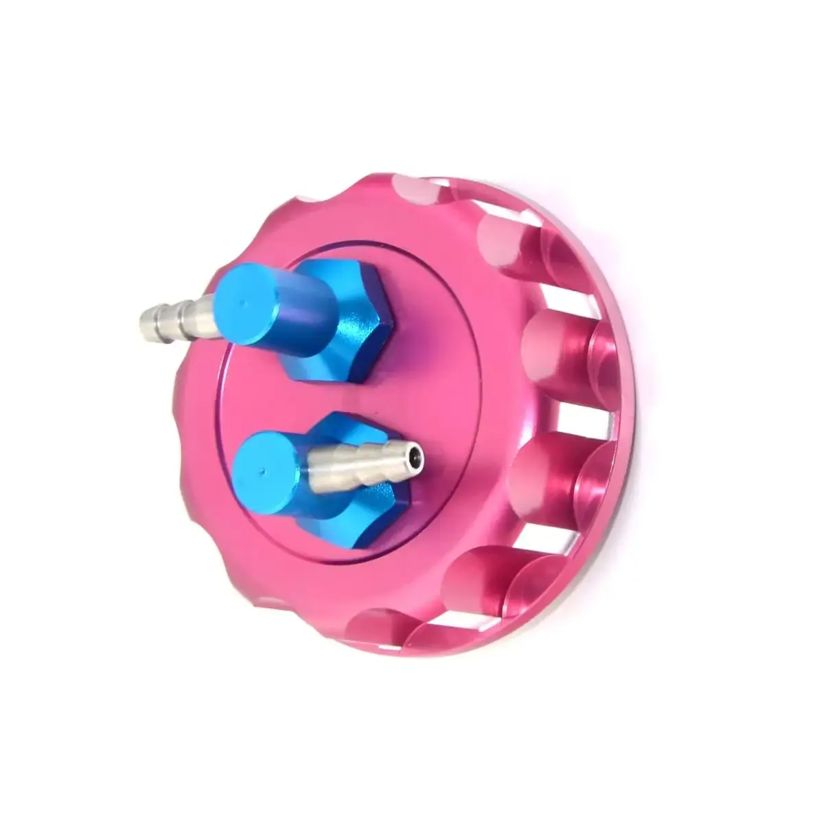 Aluminum Alloy Oilcan Cover Ga-soline Tank Box Lid Oil Drum Cap Shell Top Adapter Filter for RC Aircraft Fixed Wing