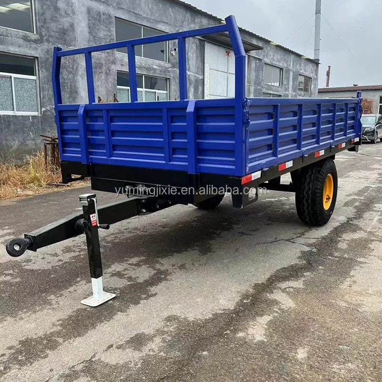 2025Rimorchio ribaltabile idraulico per trattori agricoli Rimorchio ribaltabile agricolo da 5 tonnellate in vendita