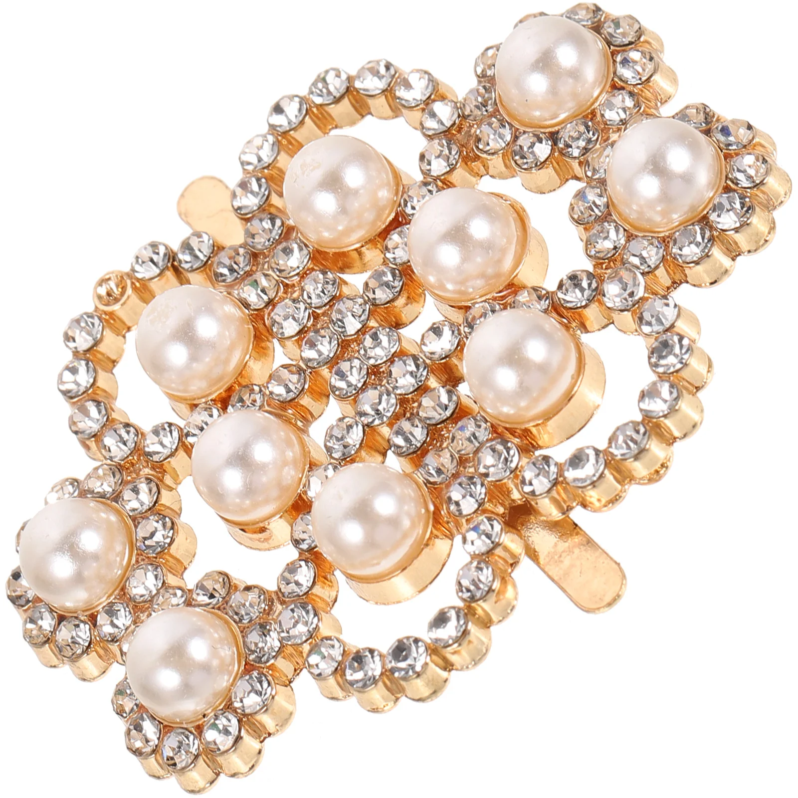 

Rhinestone Shoe Clips Crystal Decorative Accessories for Women Flats Heels Wedding Boot Decorations Charm Elegant Jewelry Shoe