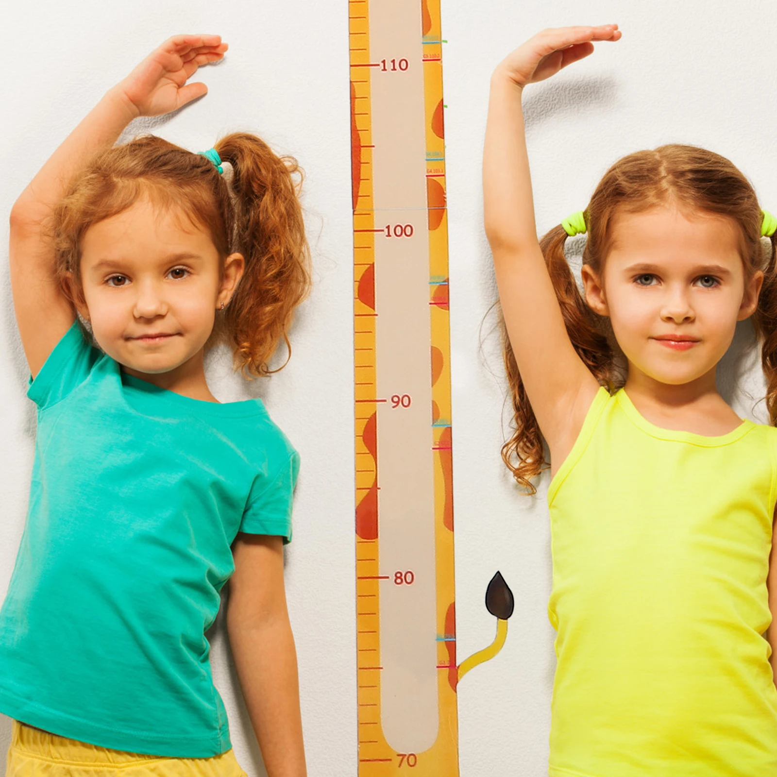 

Height Measuring Ruler Sticker Wall Stickers Kids Tape Measure Decal Measurement Handing Decor for