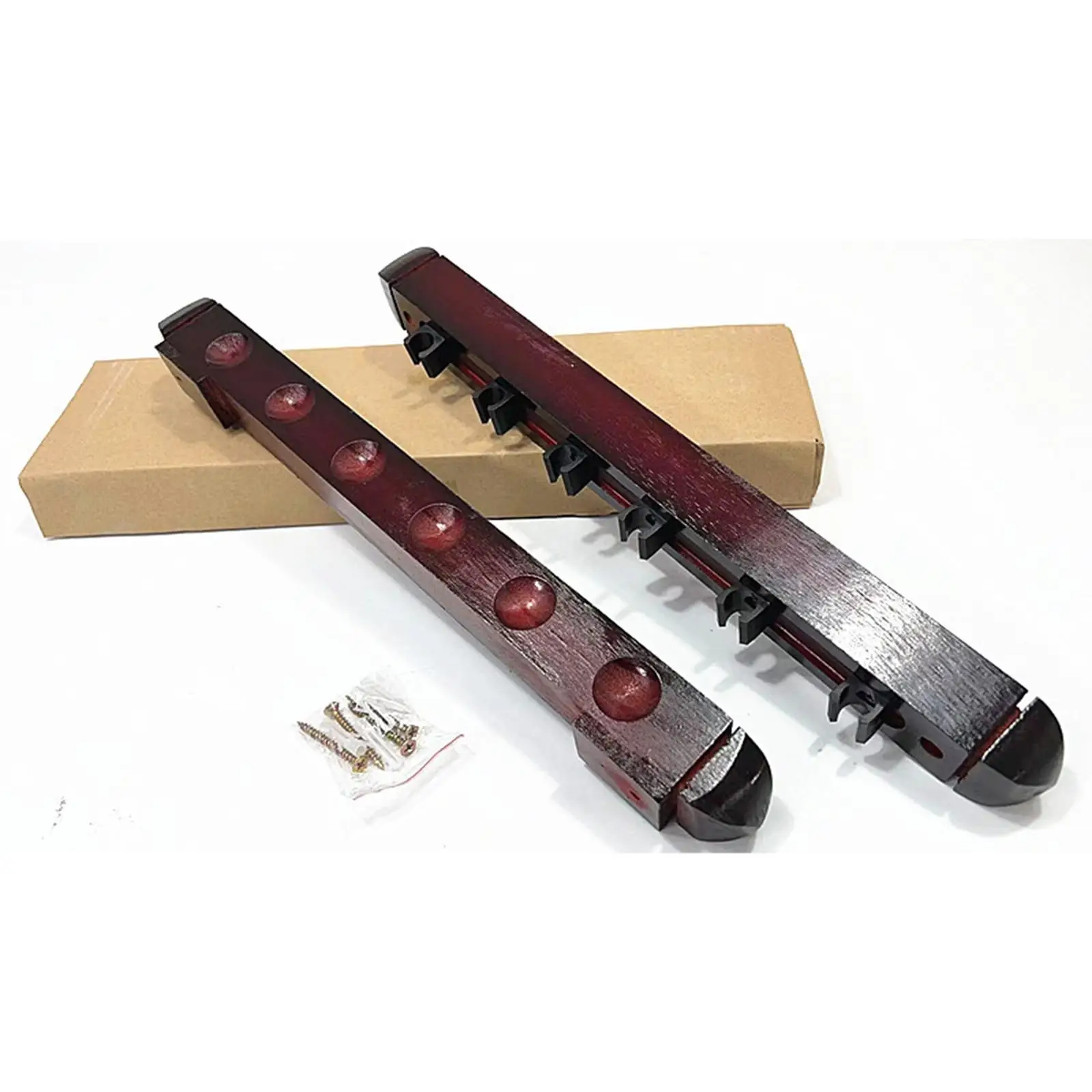 6 Pool Cues Wall Mo…